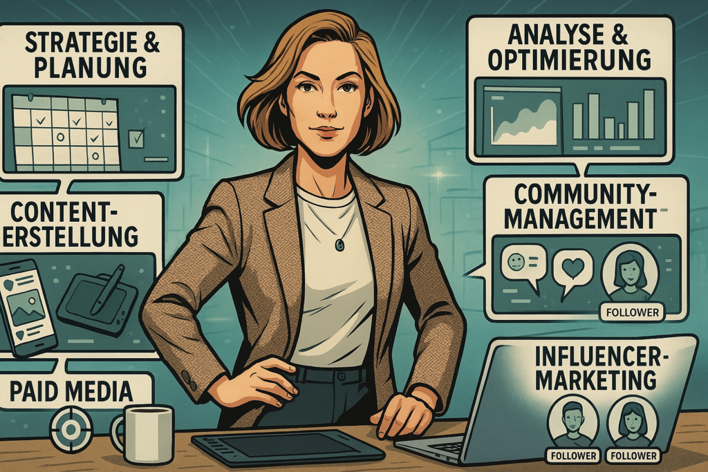 Aufgaben Social Media Freelancer